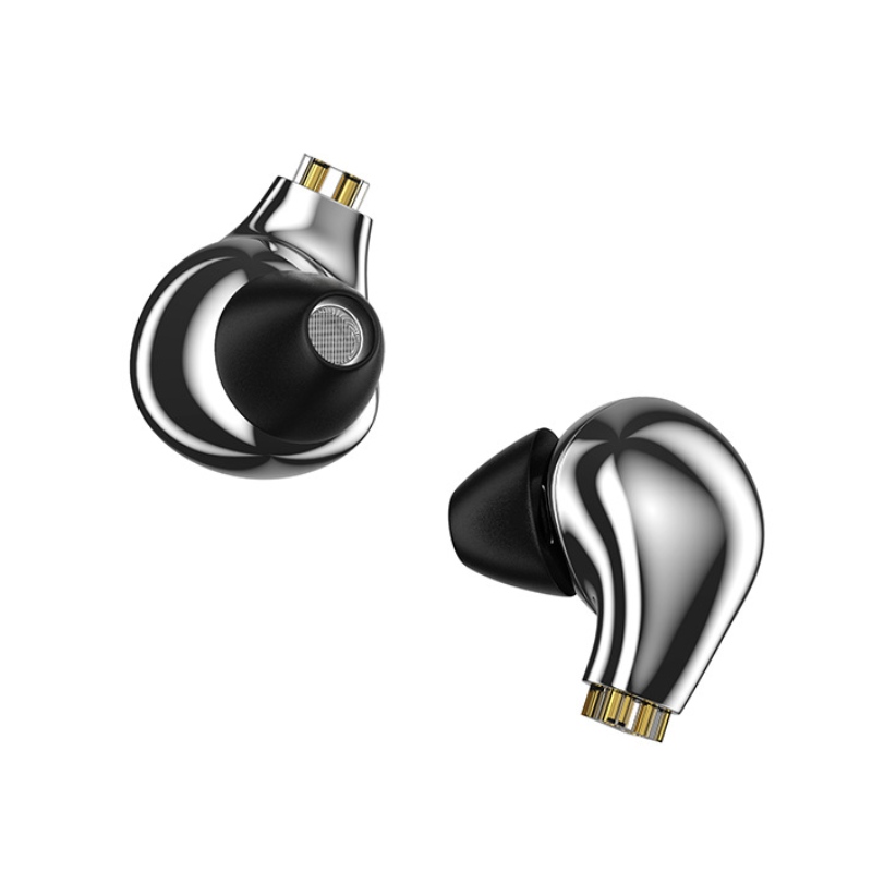 Fém fülfejben Dinamikus Hi-res fülcimpák csatlakozóval 3.5mm Sport füldugókkal